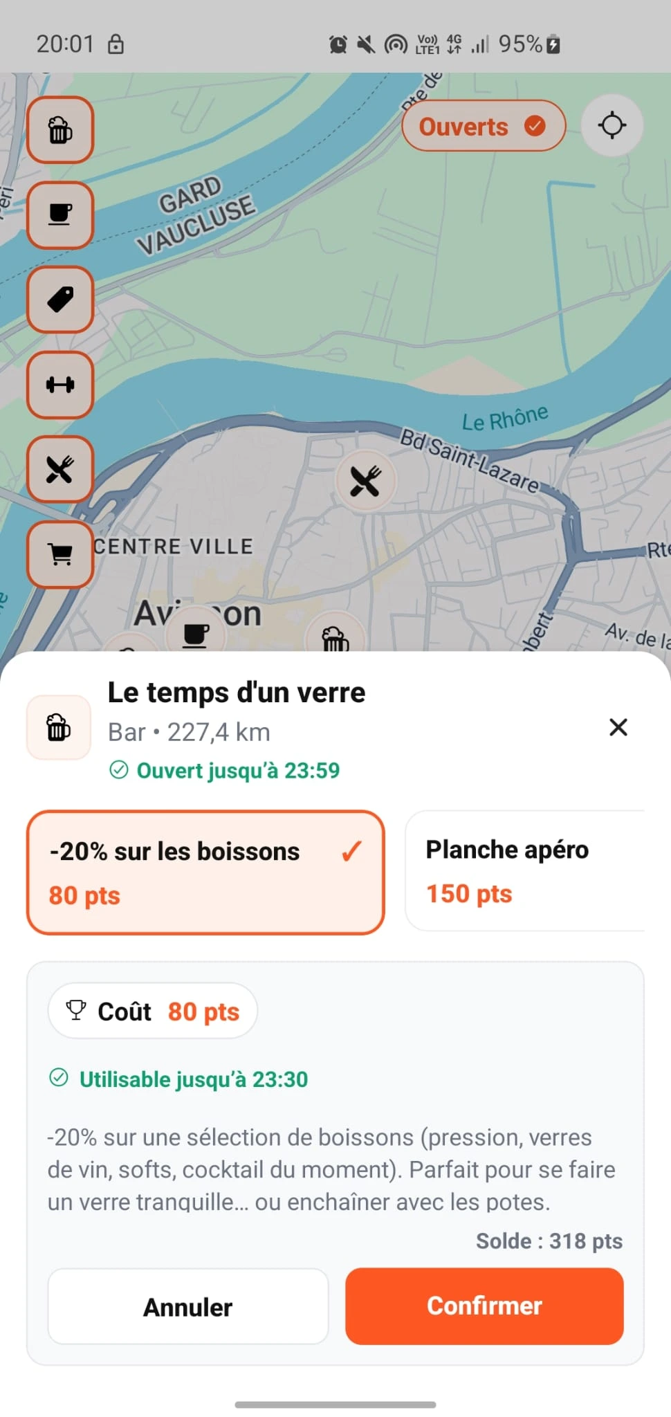 Profitez de vos récompenses